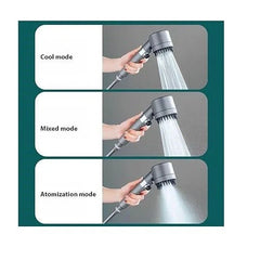 High Pressure Hair Dryer-Shaped Shower Head UAE | 3-Mode Spa Massage Shower Head