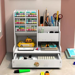 Desktop Multifunctional Storage Box Organizer UAE | Desk Organizer with Drawer