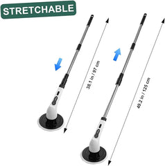 Electric Extendable Power Scrubber UAE | Multi-Head Bathroom & Kitchen Cleaning Brush