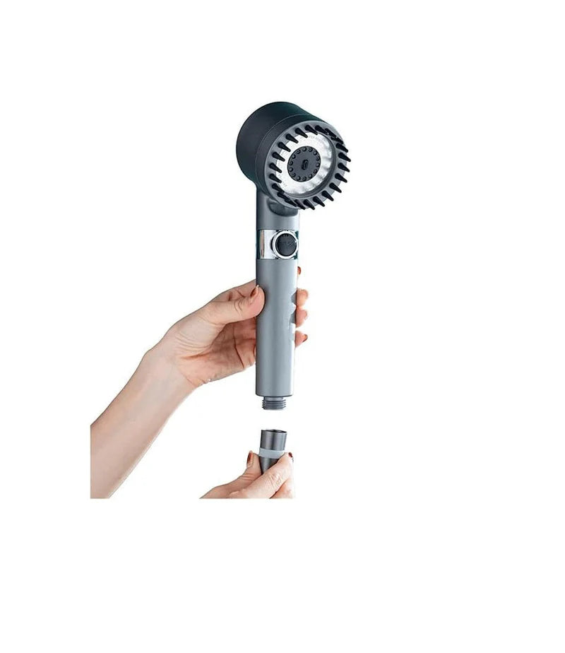 High Pressure Hair Dryer-Shaped Shower Head UAE | 3-Mode Spa Massage Shower Head