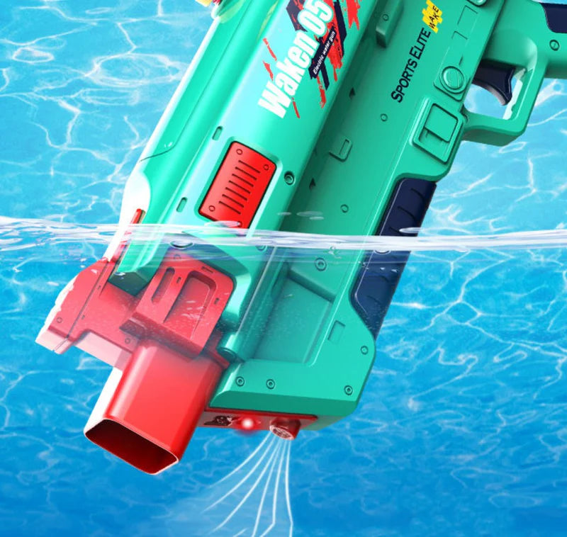 Tiger Shark Electric Water Gun – 1300ml Auto Water Blaster for Outdoor Battles