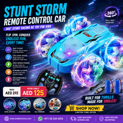 Stunt Storm Remote Control Car — 360° Stunt Racing RC Toy for Kids