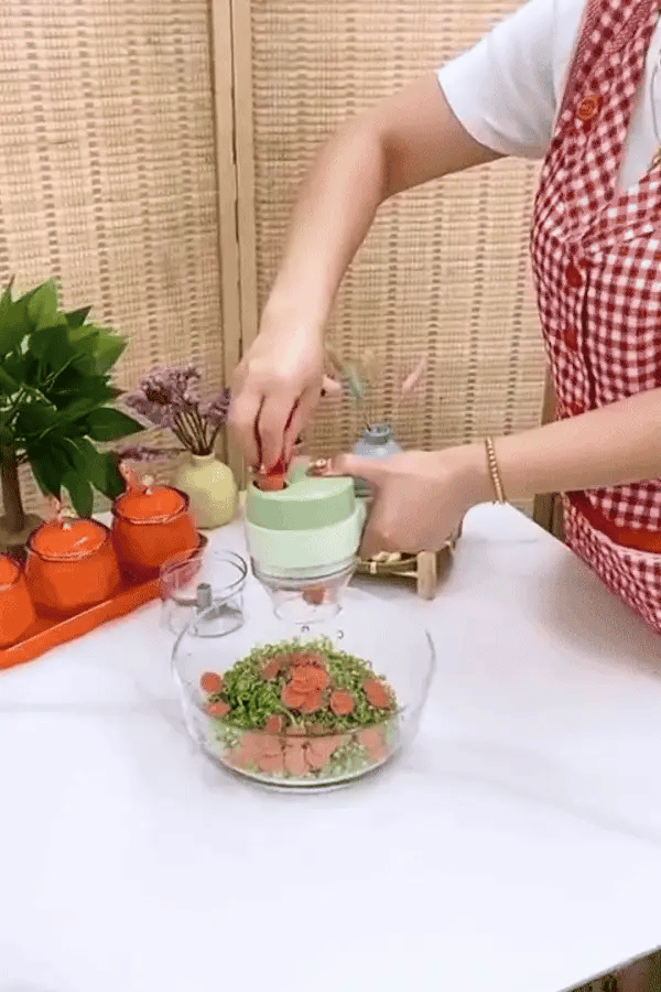 Wireless Chopper UAE | Mini USB Rechargeable Electric Food Chopper