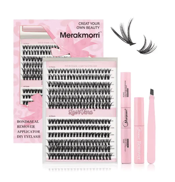 DIY Eyelash Cluster Kit UAE | Reusable Lash Extension Kit for Natural &amp; Dramatic Looks