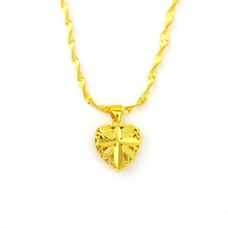 Heart Shaped Memorial Necklace UAE | Personalized Remembrance Pendant Gift