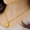 Heart Shaped Memorial Necklace UAE | Personalized Remembrance Pendant Gift