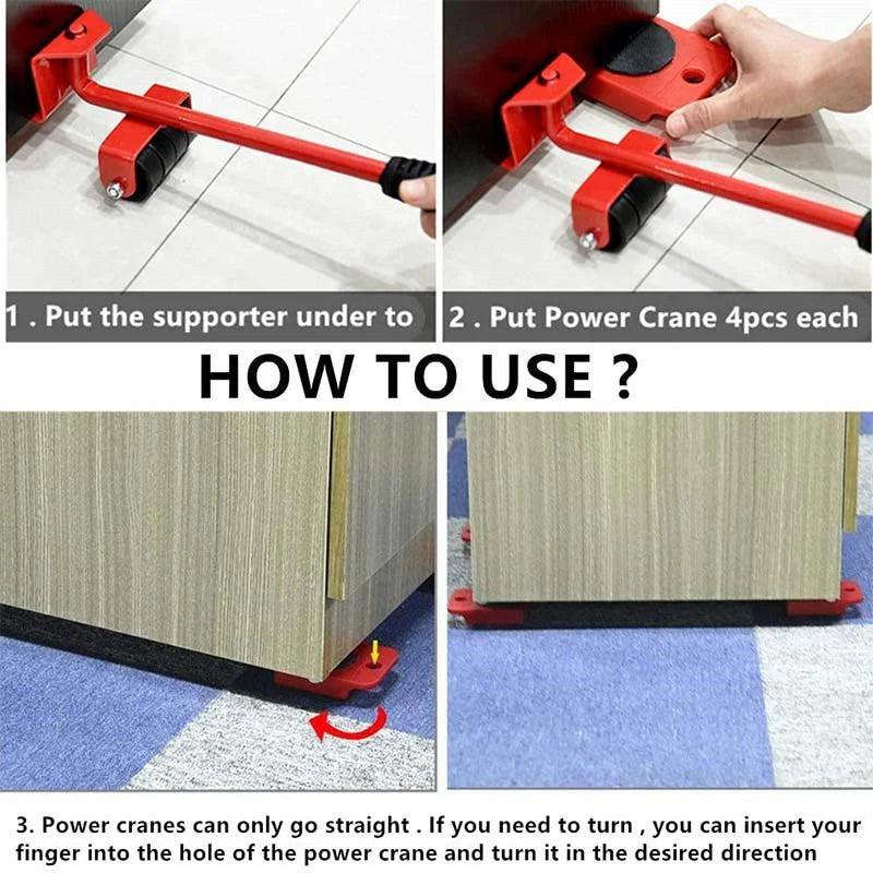 Heavy Duty Furniture Mover UAE | Furniture Lifter & Moving Tool Set 330.7lbs