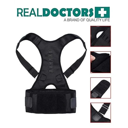 Shoulder Back Support Belt UAE | Adjustable Posture Corrector & Back Support